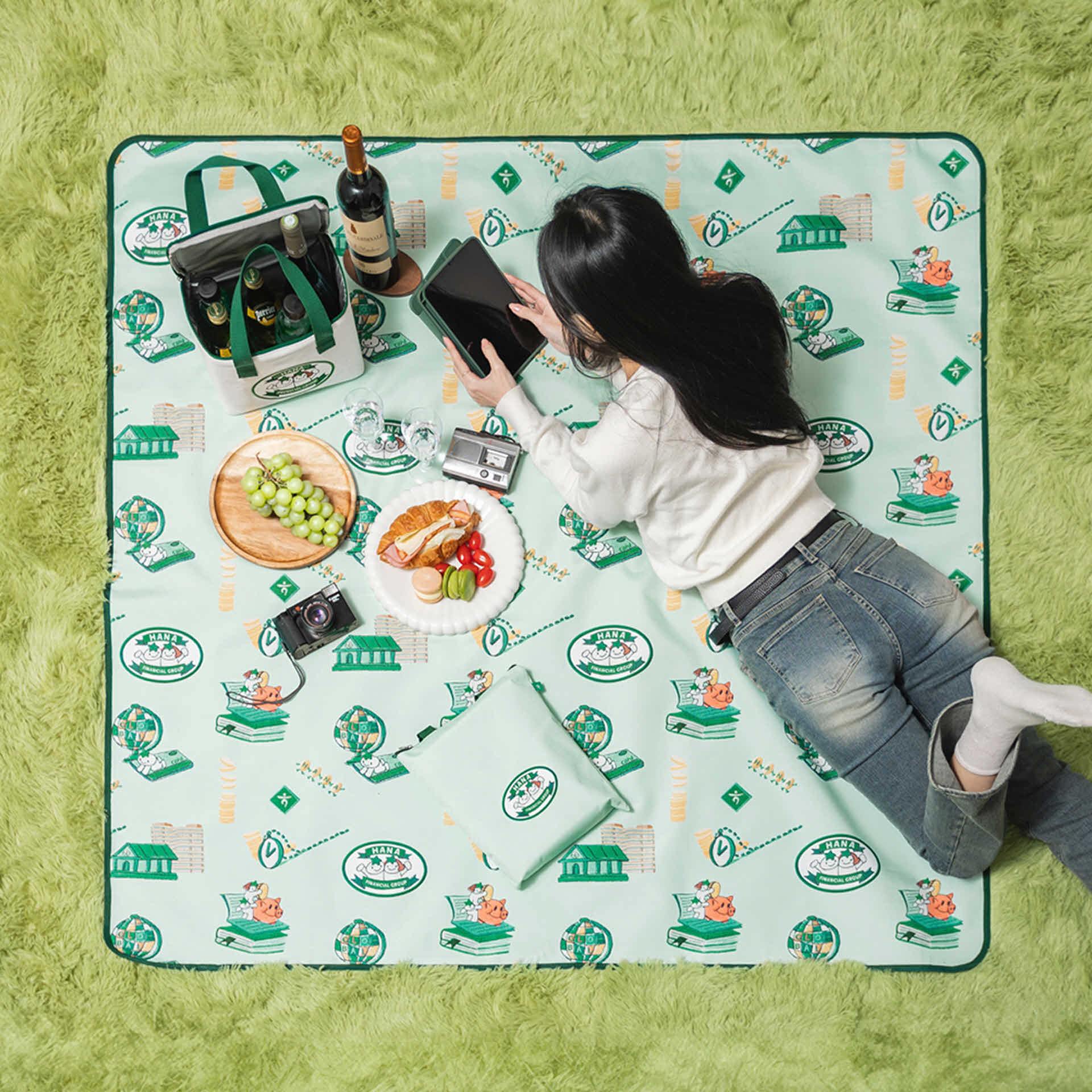 [SOLD OUT] 고주연작가 콜라보 피크닉매트